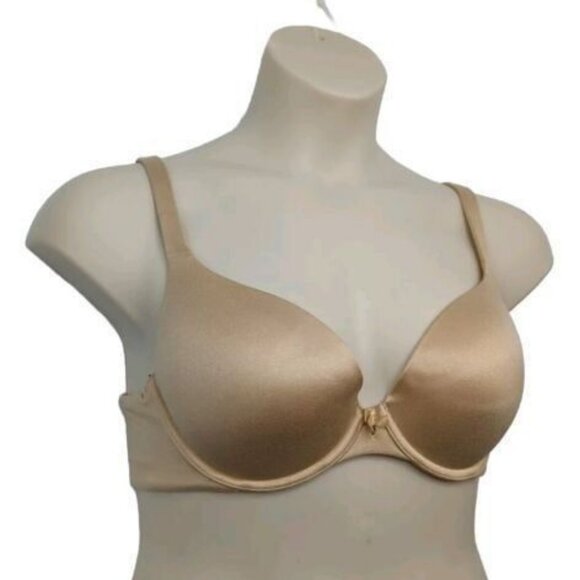 Lane Bryant Cacique Bra Intuition Uplift Plunge Cafe Mocha Size 46DDD - Picture 4 of 7